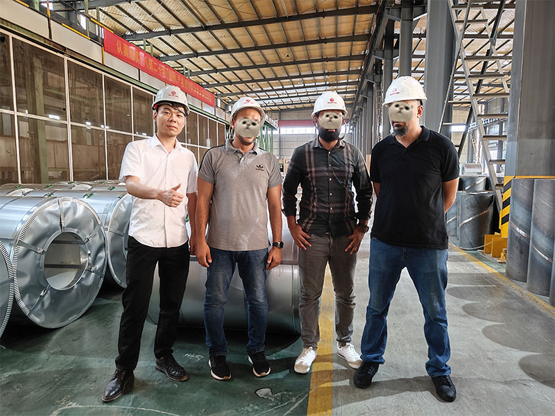 Clients Visit Factory