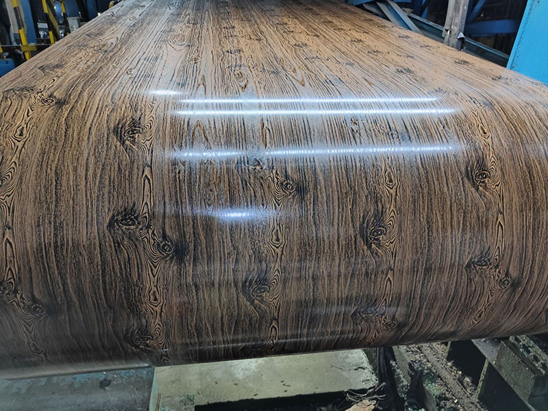 PPGL Steel Wood Grain