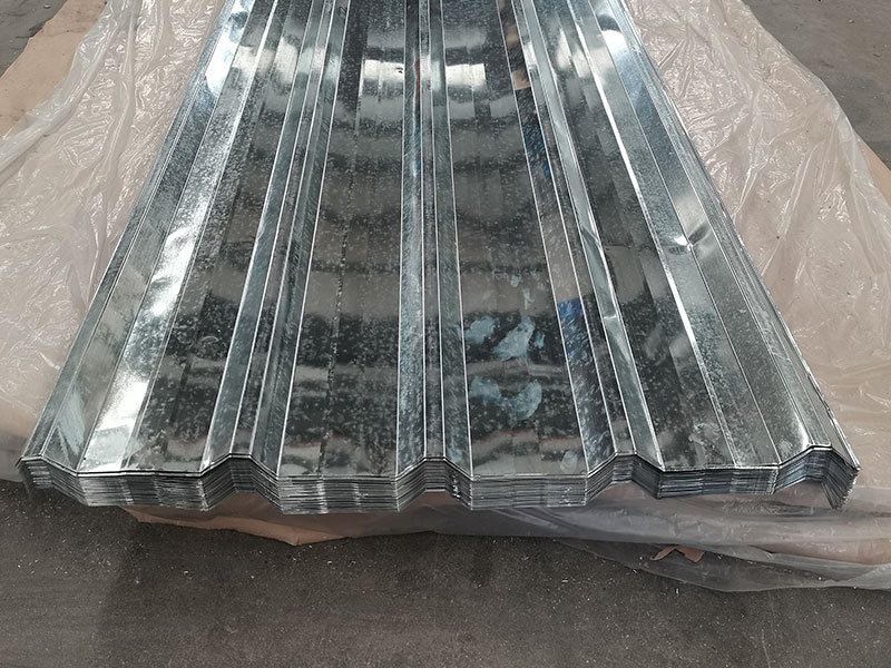 Galvanized Ribbed Sheet Metal