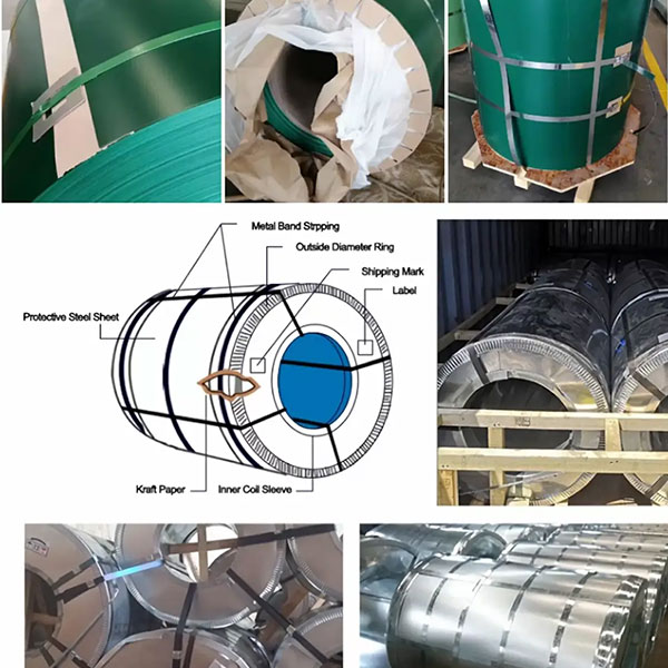 Color Coated Steel - Package of Steel Coil