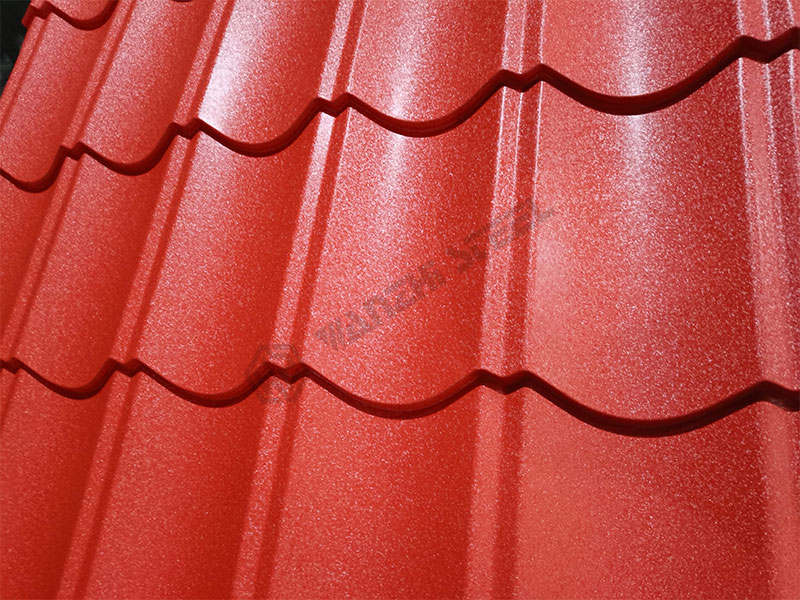 Matt PPGI Red Roofing