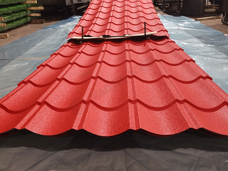 PPGI Tile Red