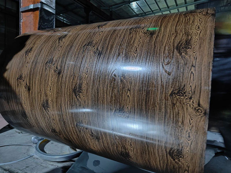 PPGI Coil Wood Grain