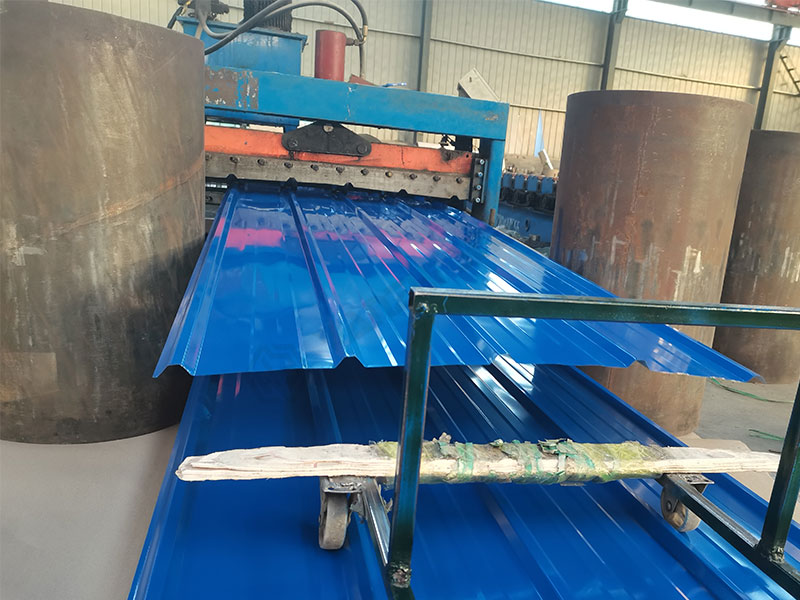 Production of PPGI Sheet in Factory 