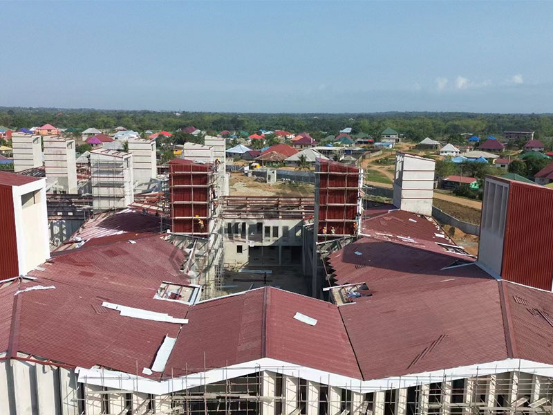 Roofing of Wanzhi PPGI Roofing in Libya