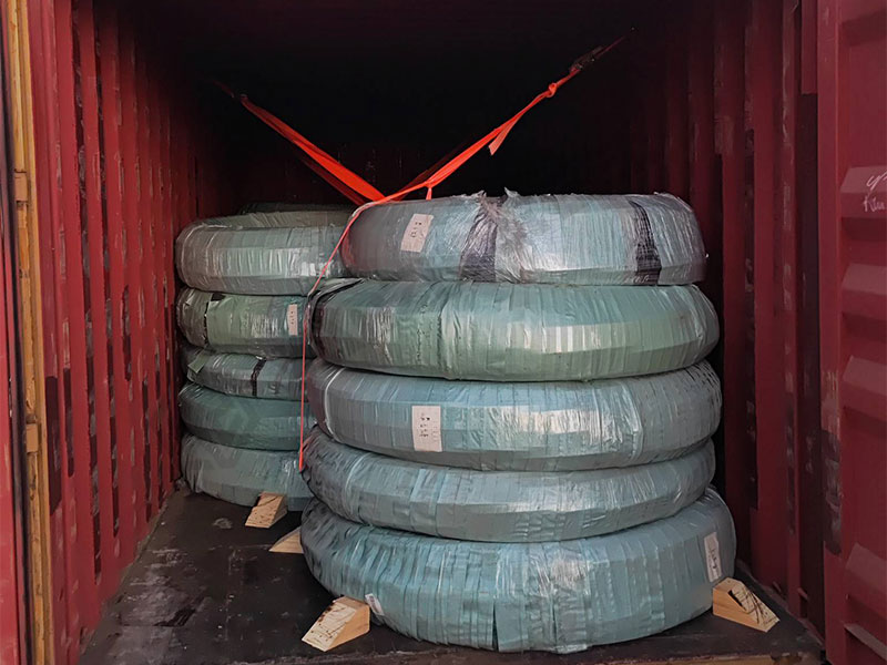 144 ton Steel Wire to Spanish Delivery