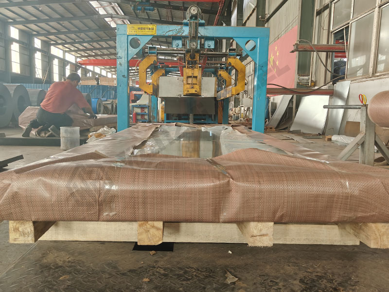 80 ton Galvanized Steel Sheet in Tanzania Production Line