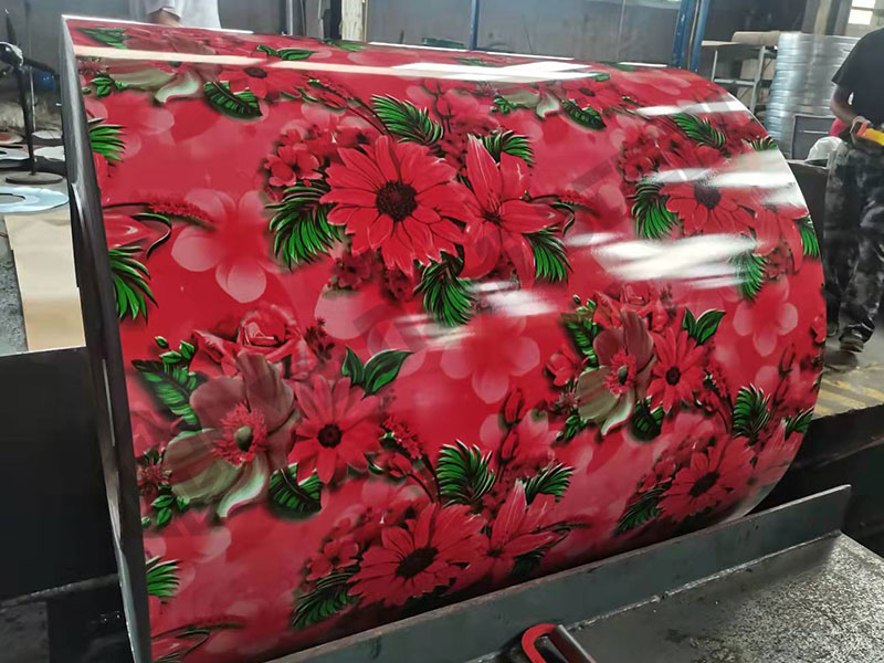 Flower Pattern PPGI Coil