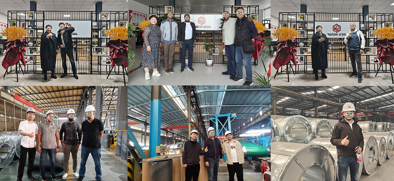 Clients in Wanzhi Group Factory