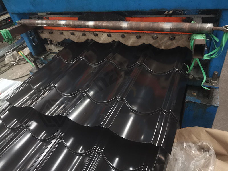 Black Metal Roof Corrugated Sheet