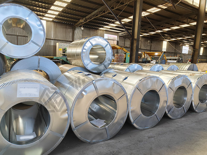 600 tons of Galvanized Steel Coils shipped to UAE Package