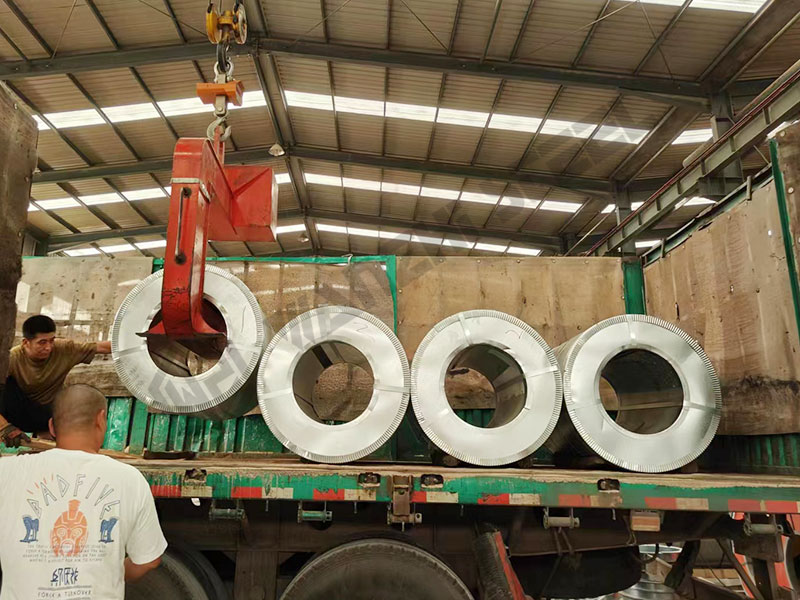 PPGL coils shipped to Brunei - Transport