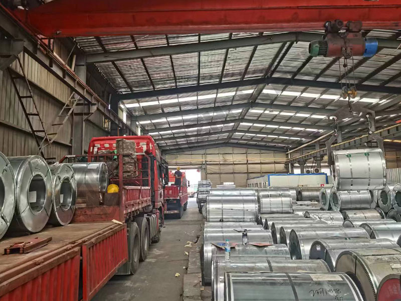 80 ton of GI PPGI PPGL coil to Tanzania Transport