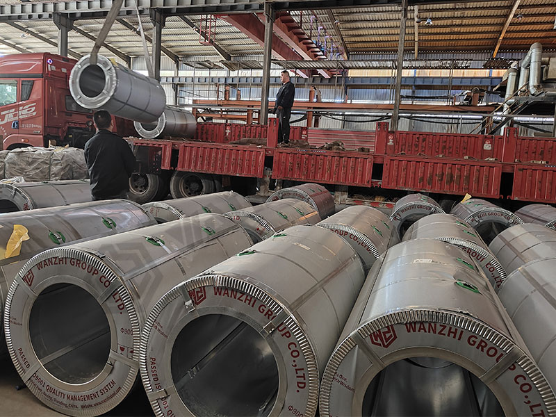 50 ton PPGI Coil to Ukraine