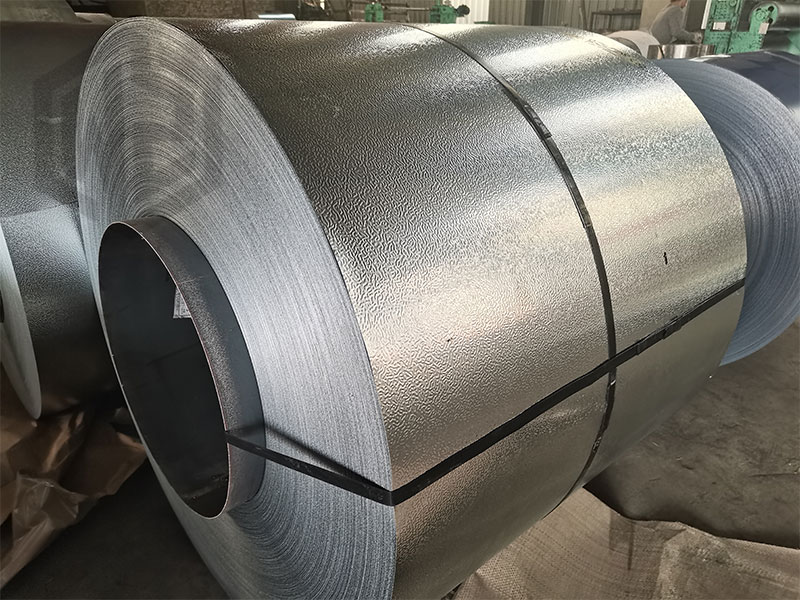 Leather pattern Galvanized Embossed Steel Coil