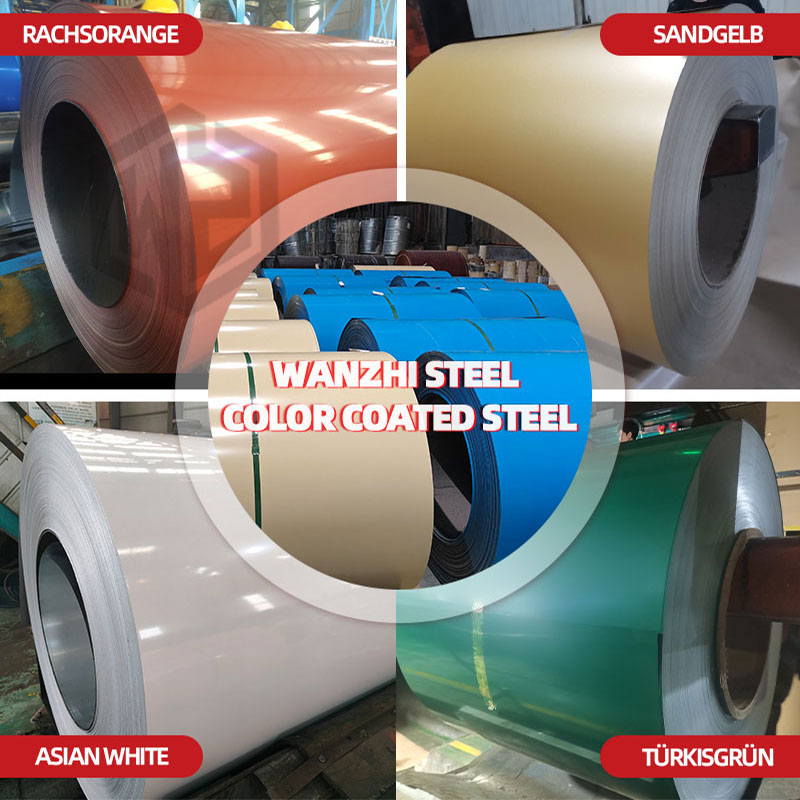 Prepainted Steel - Prepainted Galvanized Galvalume Aluminum