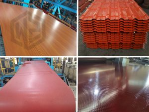 Colour Coated Sheet - Texture and Printed