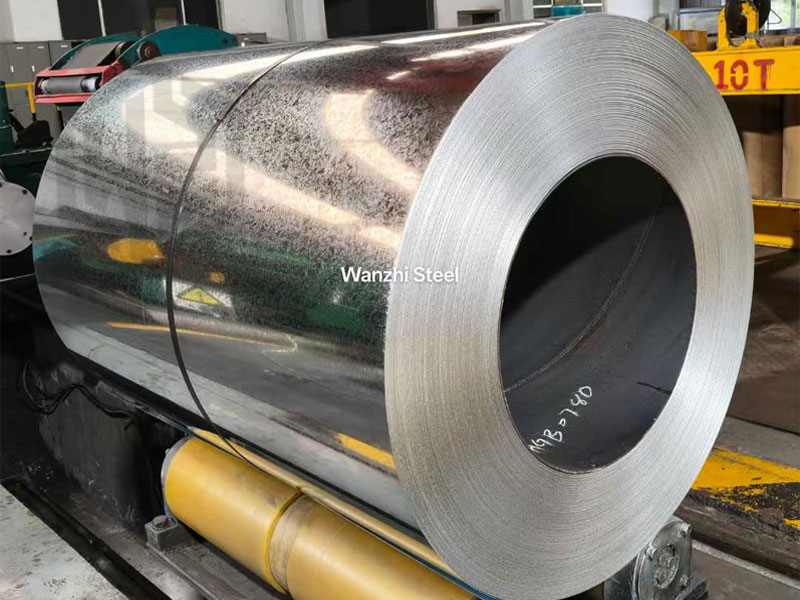 DC52D Galvanized Steel Coil in Factory