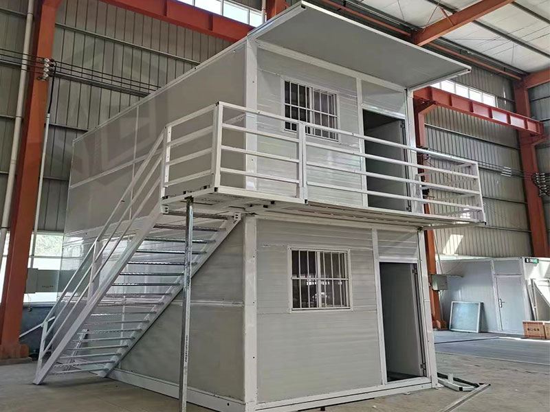 Double Deck Folding Container House