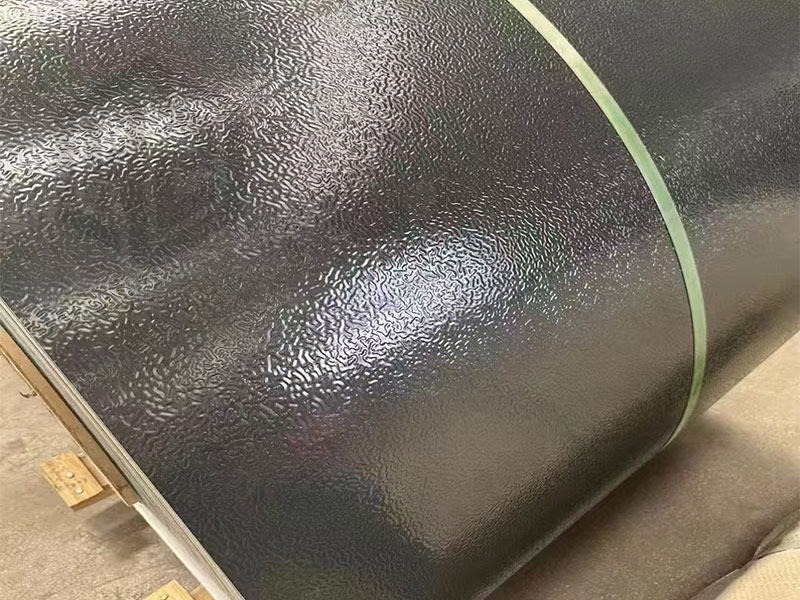 Grey Orange Peel PPGI Coil