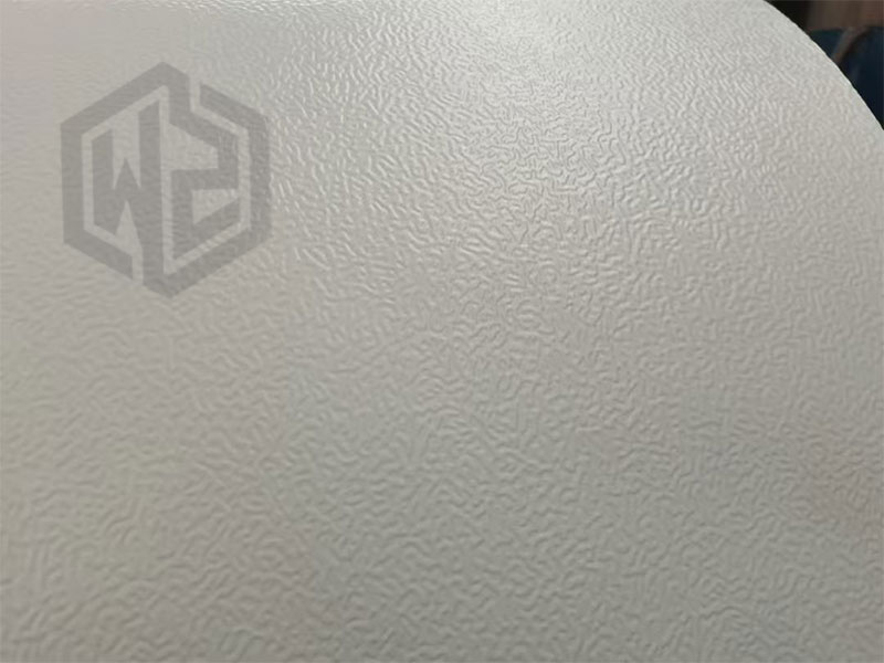 White PPGI Orange Peel