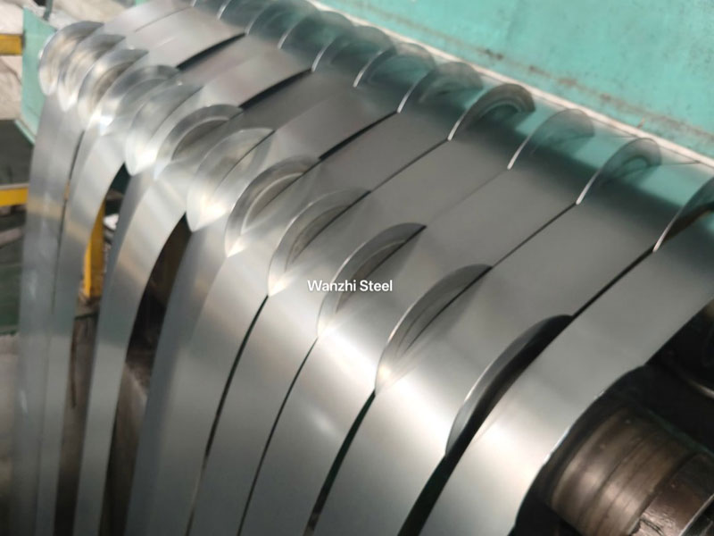 Galvanized Steel Strips Slitting