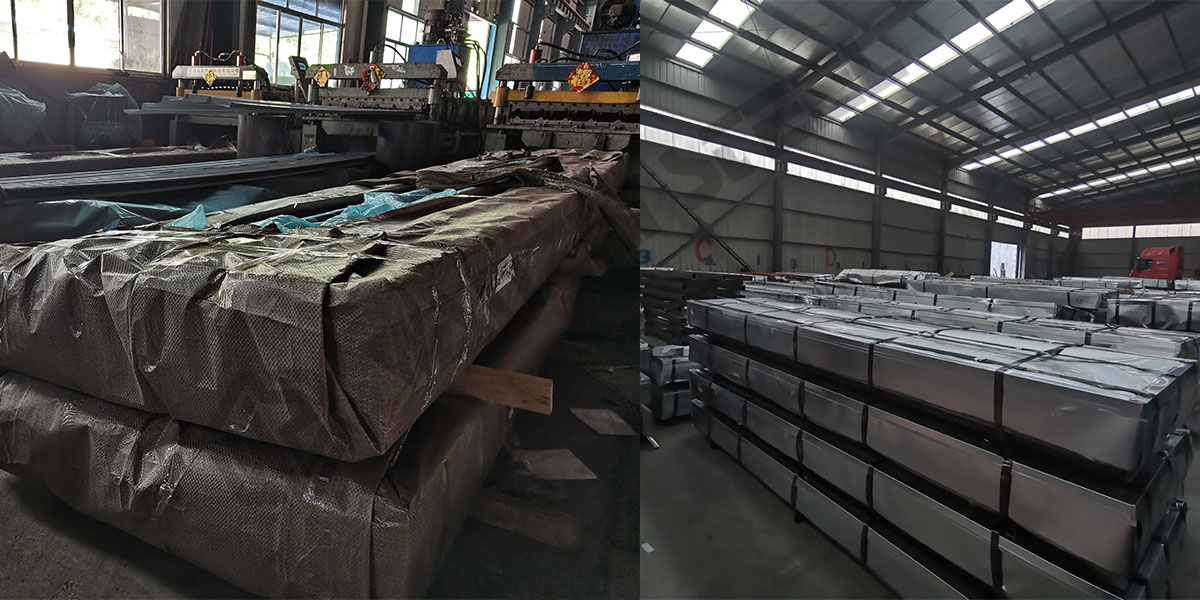 450 tons PPGI Corrugated Sheets to Somalia 