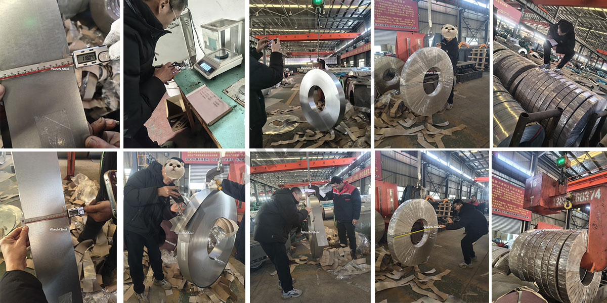 Galvanized Steel Strip Inspection