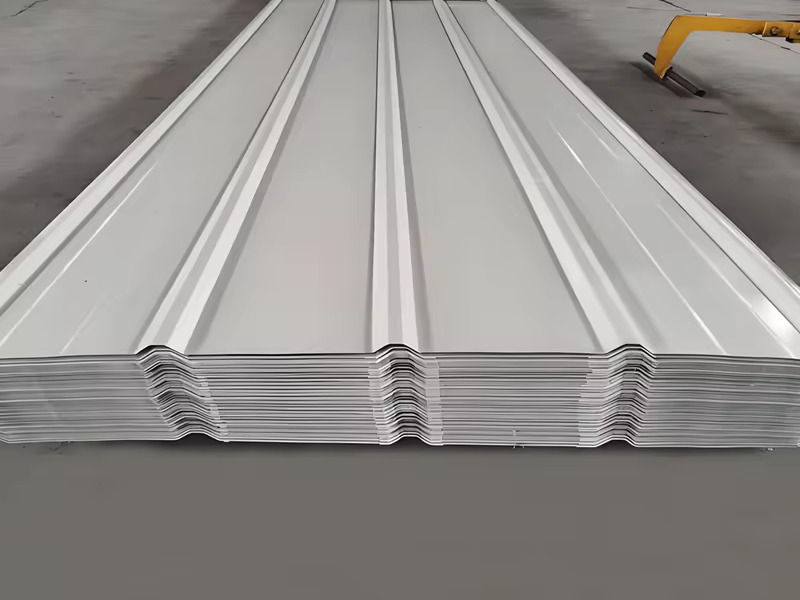 White Corrugated Galvalume Roof Sheets - WanZhi