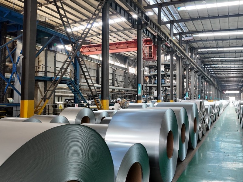 Galvanized GI Steel Coil in WanZhi Factory