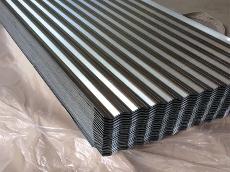Ribbed Galvalume Steel Roof Sheet - WanZhi Factory