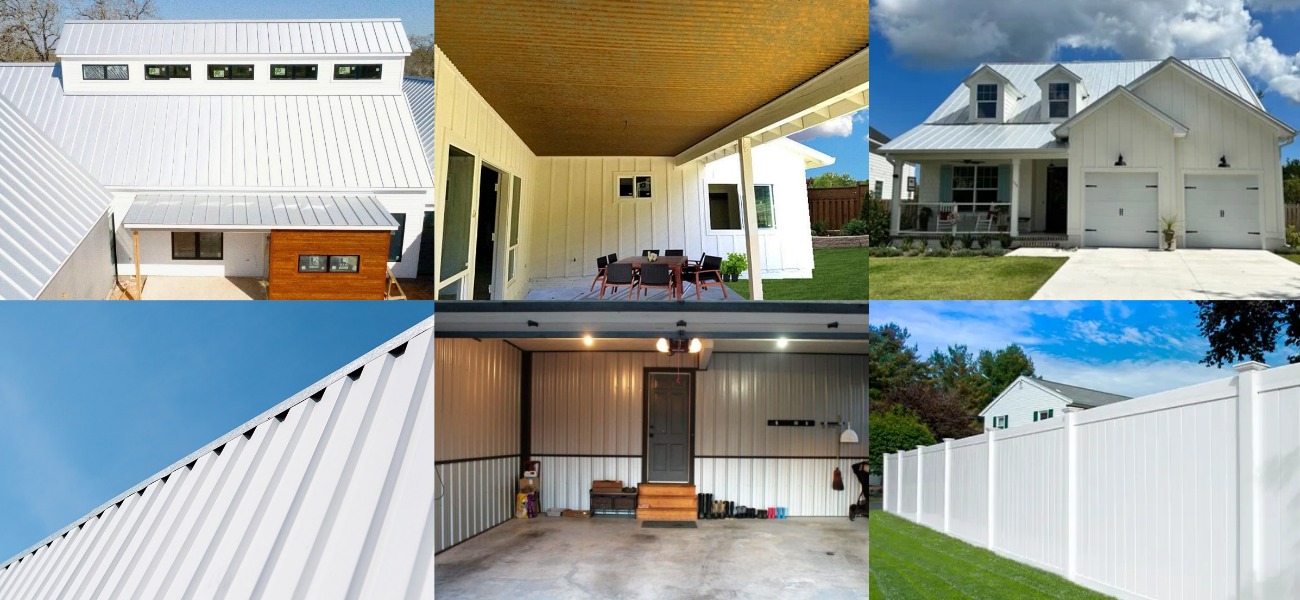 White Corrugated GL PPGL Roof & Wall Sheets Usages - WanZhi Group