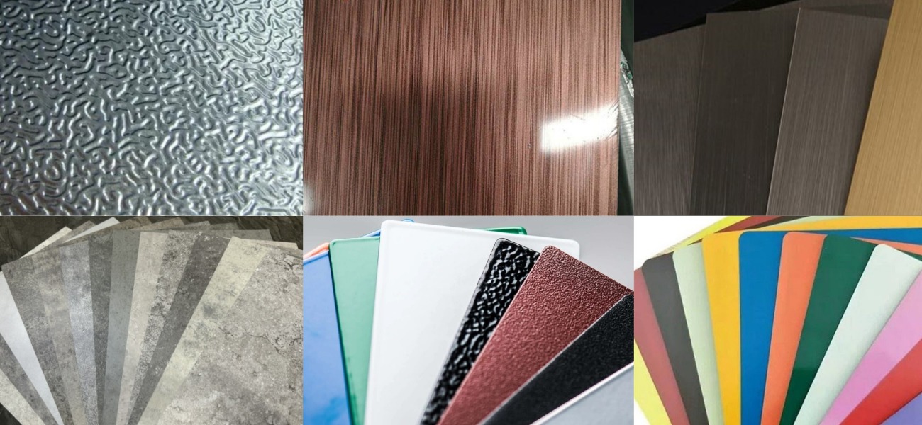 Color Coated Aluminum Sheet Metal Panel -Surface Finish