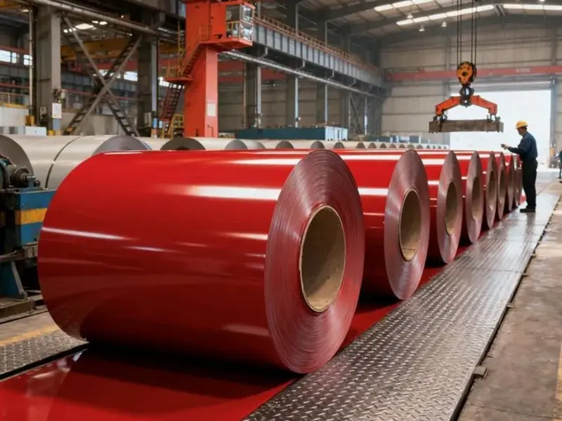 Indonesia PPGL Coils in Wanzhi Factory