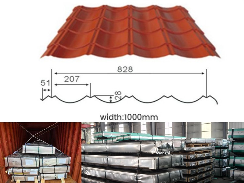 110 Tons of PPGI Corrugated Sheets Shipped to Iran