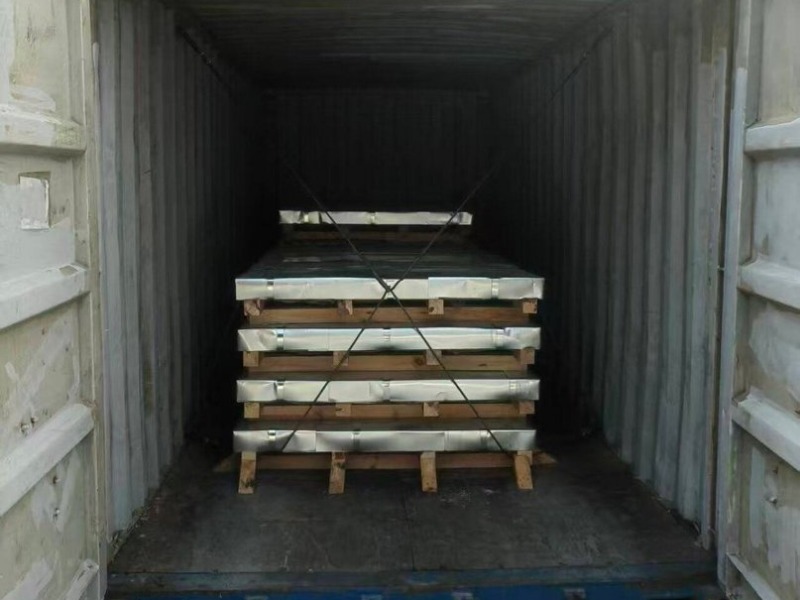 130 Tons of GI Steel Sheets Shipped to the Dominican Republic