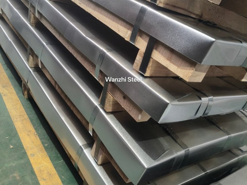 150 Tons of PPGI Sheets Packaging in Wanzhi Steel Factory