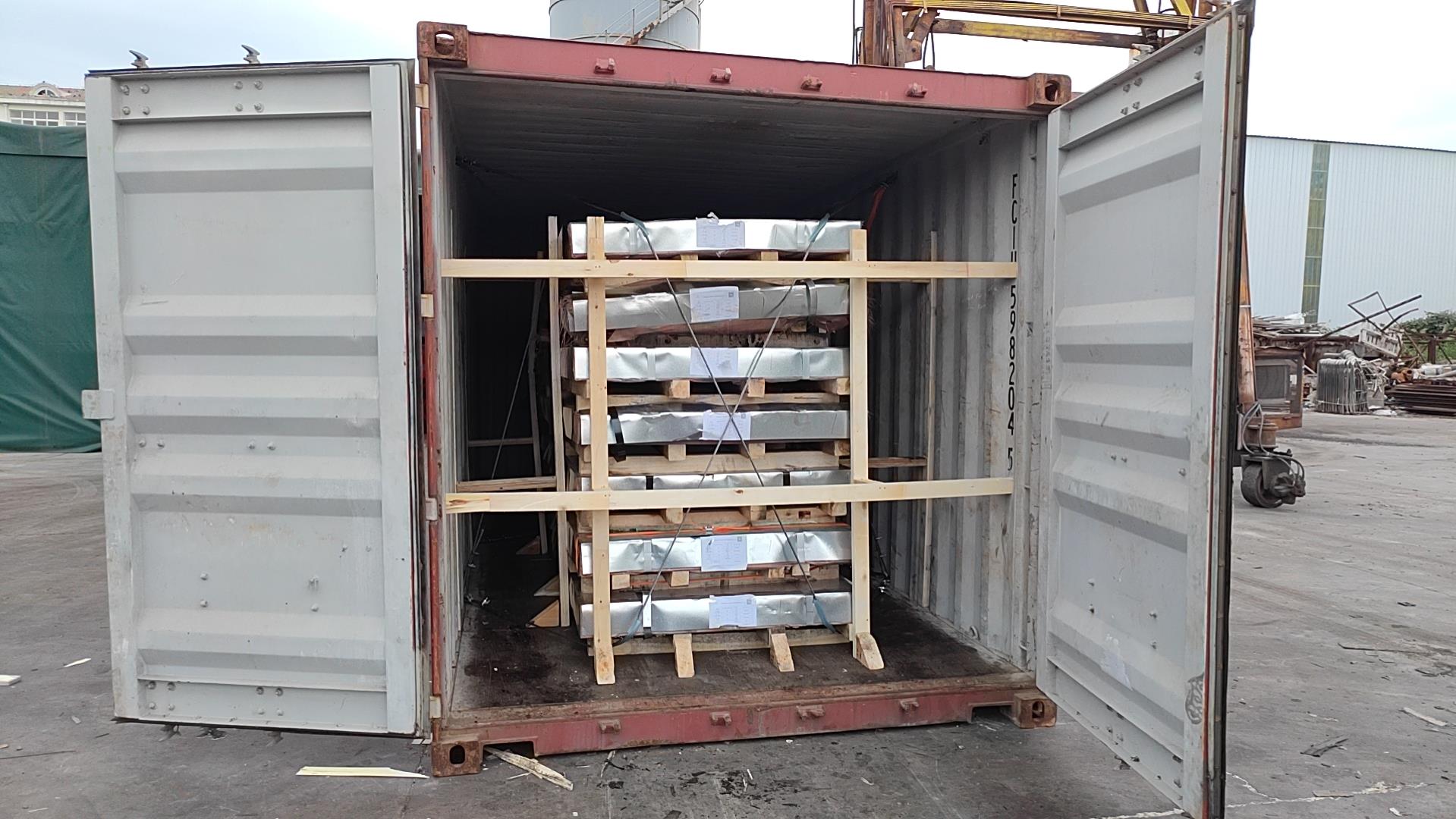 600 Tons of Galvanized Sheets Shipped to Morocco - Wanzhi Group