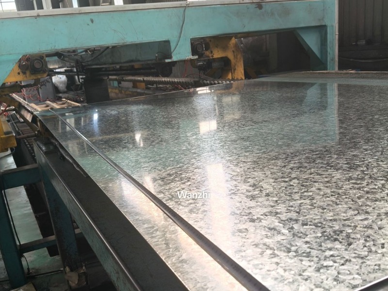 GI Steel Sheets Production