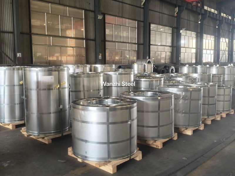 Z275 Galvanized Steel Coils in Wanzhi Steel Factory