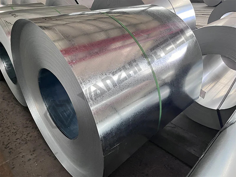 1000mm DX52D Galvanized Steel Coils in Wanzhi Steel Factory
