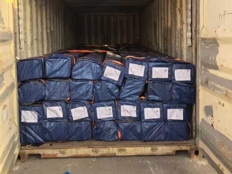 156 Tons of Galvanized Square Tubes Shipped to Guyana - Wanzhi Group