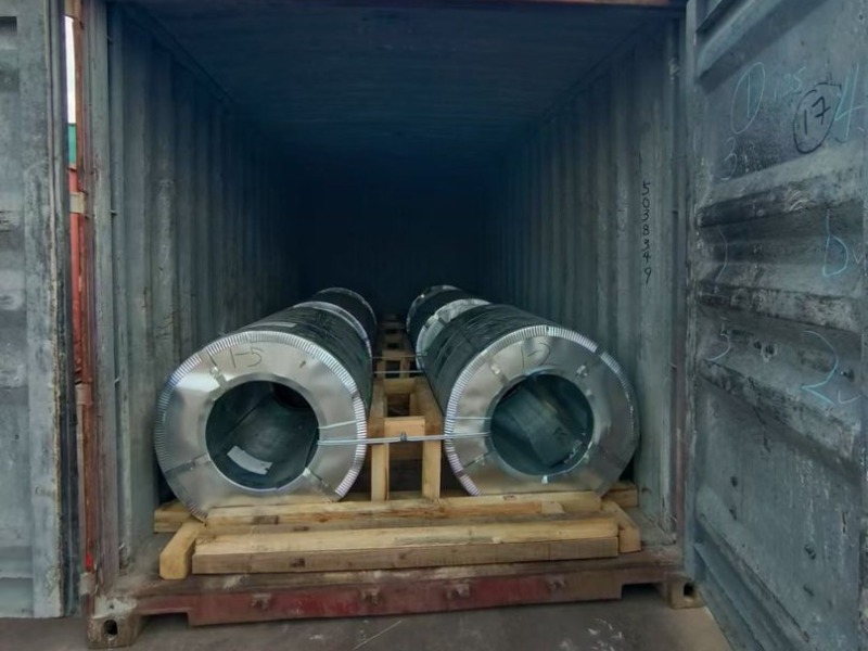 240 Tons of PPGI Steel Coils Shipped to South Africa