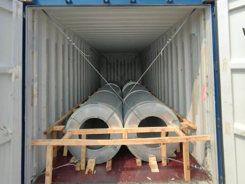 90 Tons of Galvalume Steel Coils Shipped to Yemen