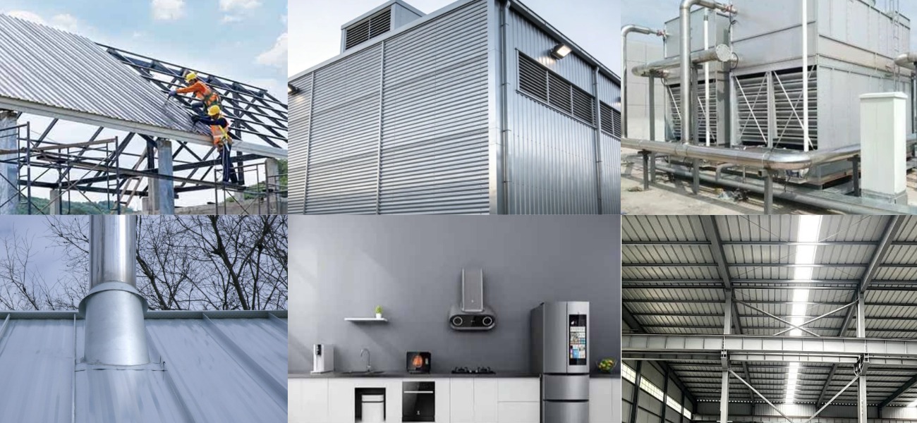 Aluzinc Galvalume Steel Usages