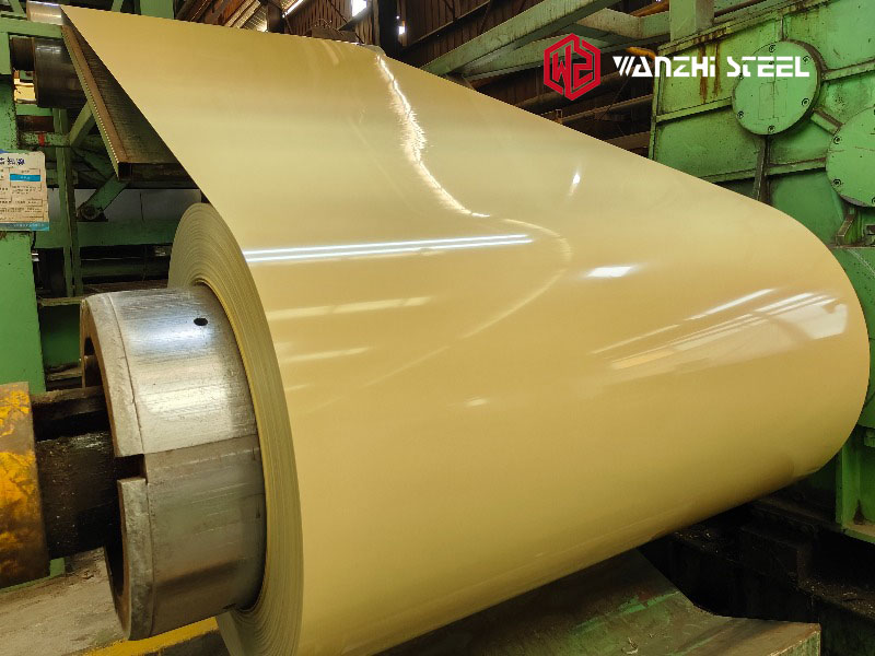 Color Coated Steel PPGI Coil Yellow - Wanzhi Group