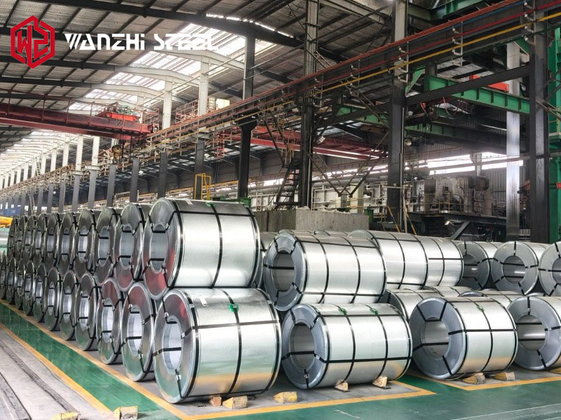 GL and PPGI Coils in Wanzhi Factory