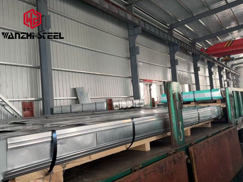 Galvalume Corrugated Sheets Transportation - Wanzhi Group Factory