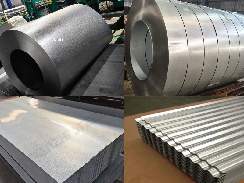 Galvalume Steel Coils, sheets, strips - Wanzhi Steel Factory