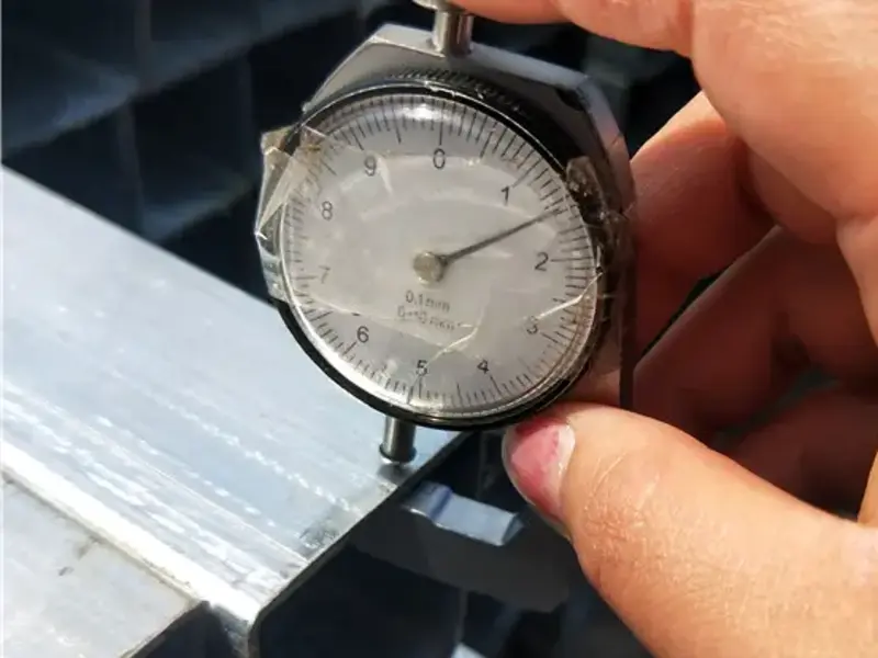 Galvanized Square Pipe Testing